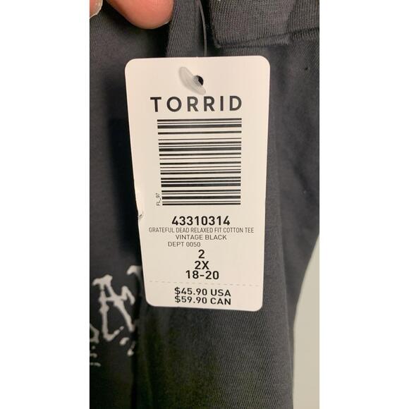 NWT Torrid Grateful Dead Relaxed Fit Tee - Picture 6 of 10